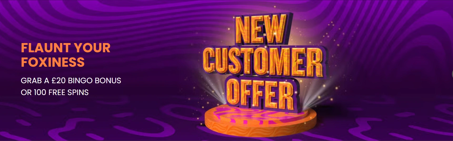 foxy bingo welcome bonus